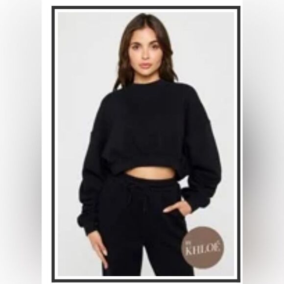 NWOT Fabletics Cropped Sweatshirt 2X - Picture 1 of 7